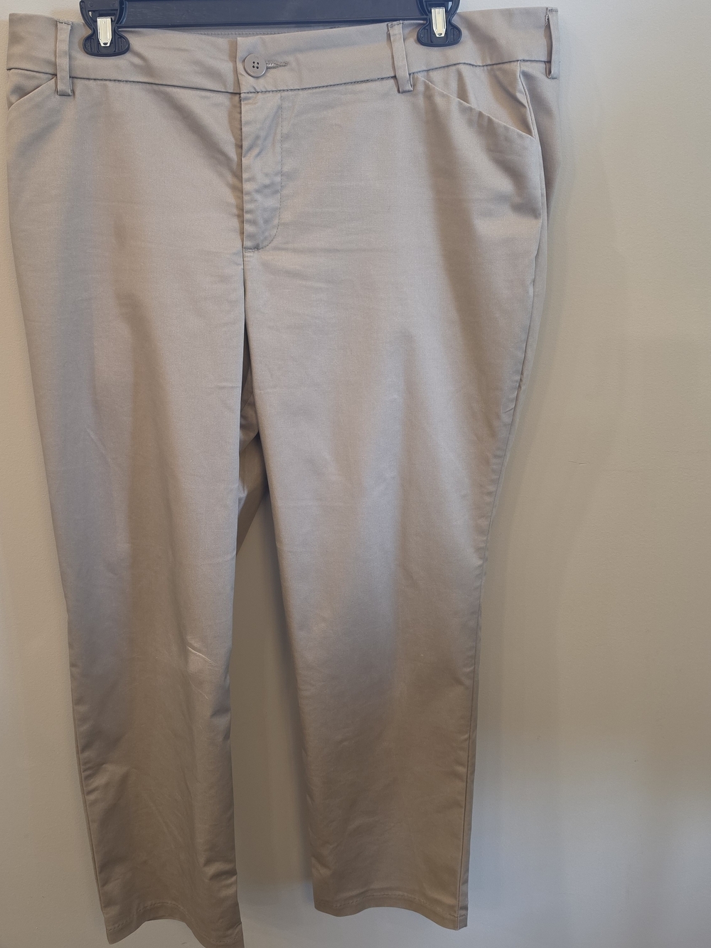 Lee Womens Light Beige Chino Pants